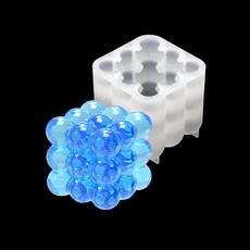 동글큐브캔들만들기