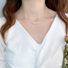 담수진주목걸이3mm