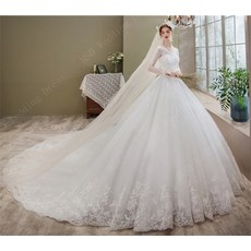 본식실크드레스