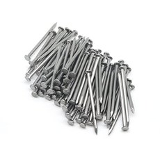 cSeao 80pcs Metal Cement Wood Sliding Nails for Wood Furniture 50mm Length, 본상품