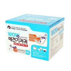 와우 하나로 속 기저귀 리필용 소형 30매, 1개
