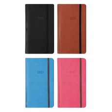 2021 양장플래너 32 2면 위클리 다이어리 DY12-145, 블랙