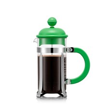보덤 Caffettiera Tritan 커피추출기 메이커 3컵 0.35L 그린, 34온스, 애플, 1개