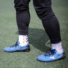 Maktum 프로 논슬립 축구양말 풋살 스포츠 양말 3켤레, 화이트3개 x free사이즈