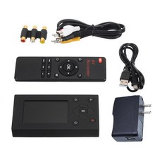 캡처박스 av 분배기오디오 비디오 캡처 변환기 레코더 VHS/캠코더 테이프 VCR DVD 캠코더 게임 콘솔 용 8GB, 02 US Plug