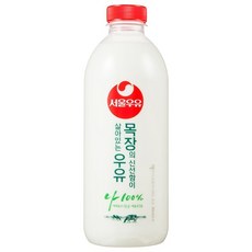 목장의 신선함이 살아있는 우유 1000ml, 1L, 1개