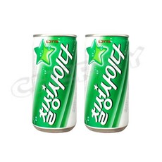 롯데칠성 칠성사이다 미니캔 190ml x 30캔 꼬마캔 업소용 탄산음료, 30개