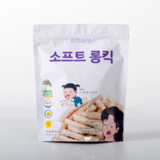 올바름 돌아기 간식 과자 떡뻥 소프트롱킥, 1개