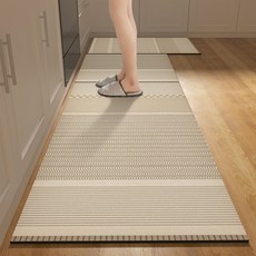Ditwo 빨아쓰는 소프트 규조토 주방매트 + 발매트 2종 세트, F