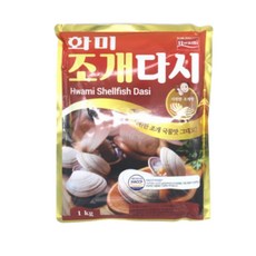 화미 조개다시, 1kg, 10개