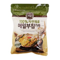 메밀부침가루500g/백설 x 4ea