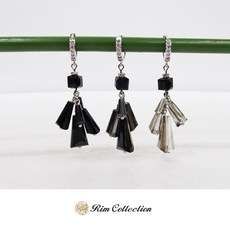 유색수제귀걸이