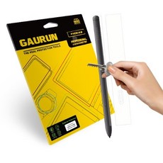 가우런 갤럭시탭S6 라이트(SM-P610) 스마트 S펜 외부보호필름 스킨, 투명