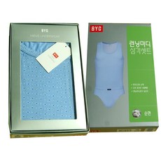 BYC 미디팬티런닝셋트 남성삼각런닝팬티셋트