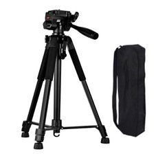 3단 알루미늄 삼각대 스마트폰 카메라삼각대 멀티트라이포트 최대 153cm 3절삼각대, 1개, 상세페이지 참조, D60 삼각대