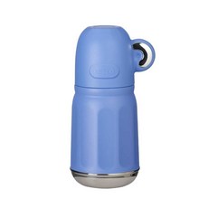 보온통 물병 스텐 보틀 등산 데일리 커버 스트랩물통, 옐로우 500ml, 1개