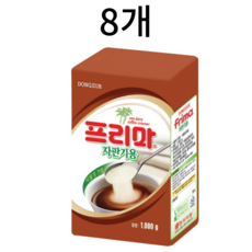 동서 프리마 자판기용 프림, 7세트, 1kg, 8개입