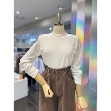ab.f.z@ 무드 입술넥 베이직 긴팔 티셔츠 (AEY5HK36G)
