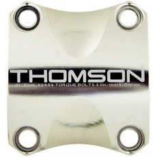 THOMSON (톰슨) X4 STEM HANDLEBAR CLAMP SMH007SL 실버 31.8mm, 단일상품
