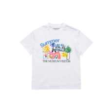 [국내매장판] 더뮤지엄비지터 반팔티 SUMMER DRAWING T-SHIRTS (WHITE) 티셔츠 102242