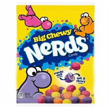Nerds Big Chewy Candy 너드 빅 츄이 캔디 6oz(170g) 12팩