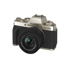 Adorama Fujifilm X-T200 with FUJINON XC 15-45MM F3.5-5.6 Lens - Champagne Gold 16646105, One Color_One Size, 상세 설명 참조0, 상세 설명 참조0
