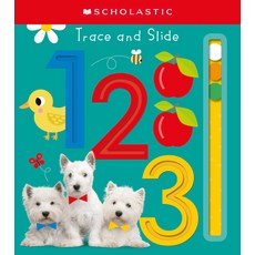 Trace and Slide 123: Scholastic Early Learners (Trace and Slide) Board Books, Cartwheel Books