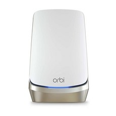 NETGEAR Orbi 쿼드 밴드 Wi-Fi 6E 라우터(RBRE960) 10Gbps 속도 최대 3 000평방피트(3 000제곱피트) 범위 장치 200개 10기가비트 인터넷, 10G Port, WiFi 6E - rbre960