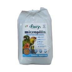 피오리 중소형 앵무새 사료(펠렛) 750g (좋은성분과 높은기호도를 자랑하는 부드러운 앵무새 펠렛), 1개