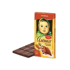 알룐카 아몬드 초콜릿 90g ALIONKA ALMOND CHOCOLATE 90g, 1개