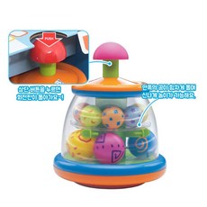 돌아기소근육장난감