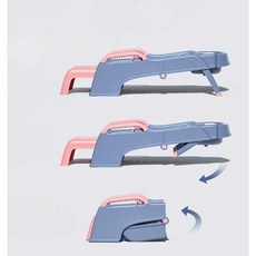 이동식샴푸대 휴대용 환자 이동식 샴푸의자 간병, 1개