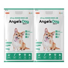 엔젤스독 5kg x2개 꿀벌사료 관절/피부/장/면역관리, 2개