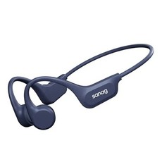골전도스피커 골전도 블루투스 이어폰 Sanag B60 프로 IPX8 무선 오픈 수영 64GB MP3 이어버드, 2.Blue, 블루