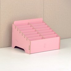 클리어케이스 각본살 모살함 지 수수께끼 조사하여 증명하다 아케이스 테이블 헤엄치다 합시다 추리함 관 수색함 신용카드 수납, 조개 핑크 60 칸