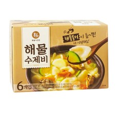 이가자연면해물수제비