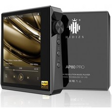 HIDIZS AP80 프로 MP3 블루투스와 함께 고해상도와 LDAC / aptX / FLAC / 고해상도 오디오 / FM 라디오 전체 터치 스크린디, 단일옵션, 단일옵션