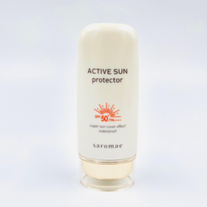 기획) 끈적임 없는 촉촉한 데일리 선크림 70ml (SPF50+) 사임당 화장품 사로매 엑티브 썬 프로텍터 선블록