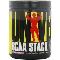 유니버설 영양 BCAA 스택 - 글루타민 포도 스플래시가있는 분지 사슬 아미노산, 1, 단일상품