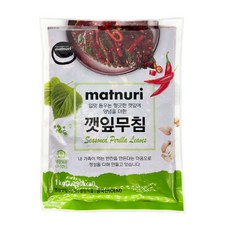 반찬단지 맛누리 양념깻잎 1kgx2개 국민 밥반찬 깻잎절임 1KG-2PACK, 2개, 1kg