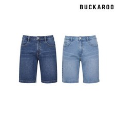 버커루 4부 데님 반바지 남성 2컬러 택1