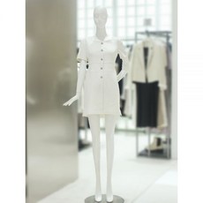 ZOOC 스퀘어넥 슬림핏 미니 원피스 Z222MSE031