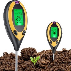 디지털 4in1 토양 수분 pH 산도 측정기 화분 식물 센서 LUAZ-41,