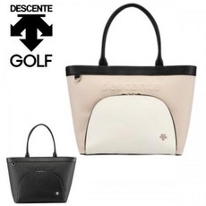 3218894 24 봄 여름 DESCENTE GOLF 데산트 골프 여성 보스턴 가방 DQCXJA01 토트 슈, 블랙(BK00) : 프리(F) - 데상트보스턴백