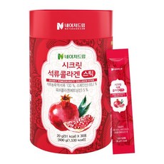 네이처드림 한입쏙 시크릿 석류 콜라겐 젤리스틱 20g 30포, 1개, 석류콜라겐젤리스틱 20g 30포