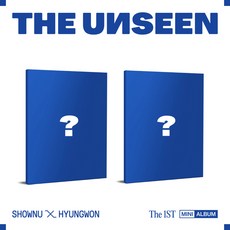 몬스타엑스 셔누 형원 앨범 미니 1집 THE UNSEEN 포토북 [2종세트], 포토북 2종세트