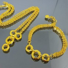 24k목걸이팔찌세트10돈