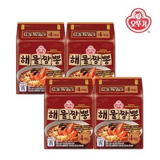 오뚜기 해물짬뽕 멀티팩 (120gx4) x 4개, 단일상품