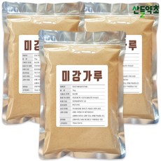 쌀겨가루 미강가루 1kg 쌀겨가루 국내산 3개