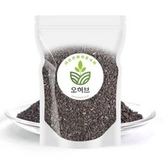 오허브 바질씨드 500g 바질시드 바질씨앗(대), 6개